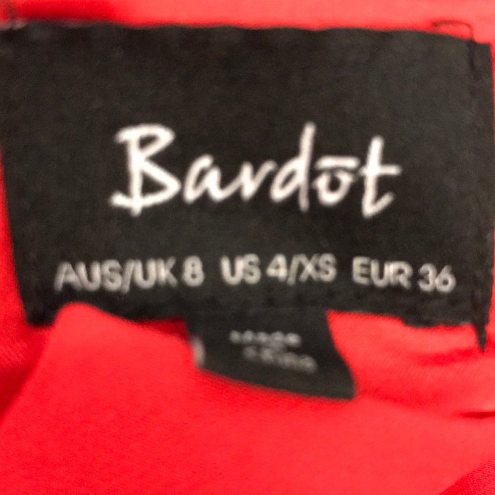 SOLD OUT Bardot Heat Wave Off-the-Shoulder  Dress - Picture 4 of 4